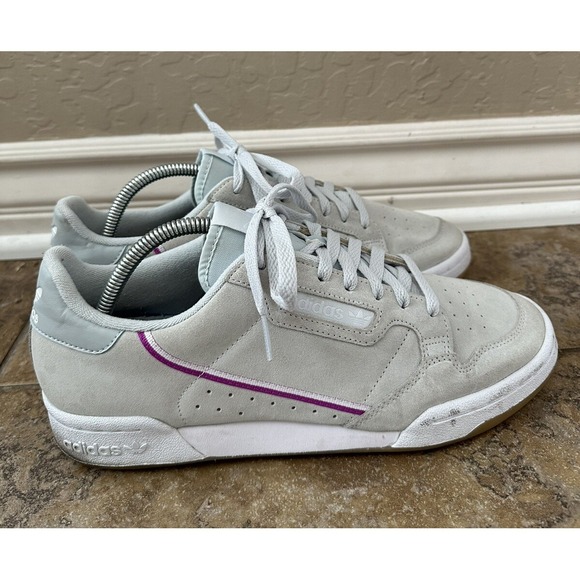 adidas Shoes - adidas Continental 80 Grey Vivid Pink SZ 10.5 G27721